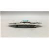 Image 3 : Turquoise and Sterling Silver Belt Buckle