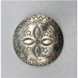Large Sterling Silver Belt Buckle