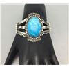Image 6 : Vintage Turquoise and Sterling Silver Bracelet