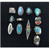 Image 1 : Group of 12 Vintage Rings