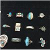 Image 5 : Group of 15 Vintage Rings