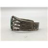 Image 4 : Vintage Turquoise and Sterling Silver Bracelet