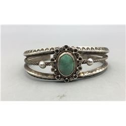 Vintage Turquoise and Sterling Silver Bracelet