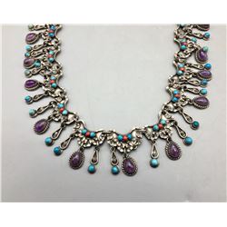 Unique Multi Stone Necklace