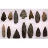 Image 1 : 14 Stone Spear Points
