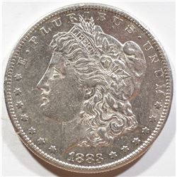 1883-S MORGAN DOLLAR CH AU+