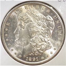 1891-S MORGAN DOLLAR BU