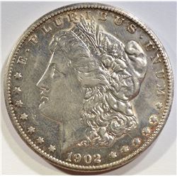 1902-S MORGAN DOLLAR XF/AU