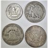 Image 3 : $10.00 FACE VALUE MIXED 90% SILVER LOT: