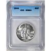 Image 1 : 1944 WALKING LIBERTY HALF DOLLAR  ICG MS-64