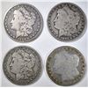 Image 1 : 4- 1892-O MORGAN DOLLARS