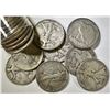 Image 1 : 20 MIXED DATE WALKING LIBERTY HALF DOLLARS