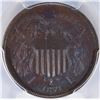 Image 2 : 1871 2 CENT PIECE PCGS PR-62BN