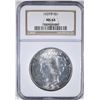 Image 1 : 1923-D PEACE DOLLAR NGC MS-64
