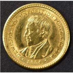1904 LEWIS & CLARK GOLD COMMEM DOLLAR  BU