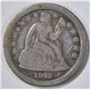 Image 1 : 1842-O SEATED LIBERTY DIME  VF  SCRATCH OBV