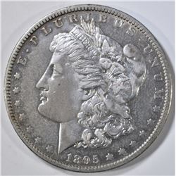 1895-O MORGAN DOLLAR  XF+