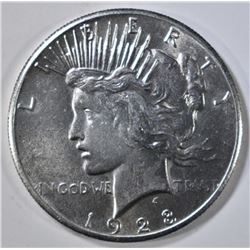 1928 PEACE DOLLAR  BU