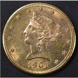 1901-O $10 GOLD LIBERTY  BU