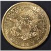 Image 2 : 1861 $20 GOLD LIBERTY  CH AU