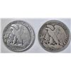Image 2 : 2-BETTER DATE WALKING LIBERTY HALVES