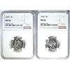 Image 1 : 2-1965 NICKELS NGC MS-66