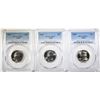 Image 1 : SMS QUARTER SET, ALL PCGS SP-67