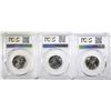 Image 2 : SMS QUARTER SET, ALL PCGS SP-67