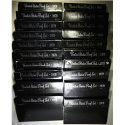 20-1979 U.S. PROOF SETS IN NICE ORIG PACKAGING