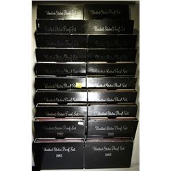 20-1982 U.S. PROOF SETS IN NICE ORIG PACKAGING