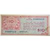 Image 1 : $10 SERIES 471 MILITARY PAYMENT CERTIFICATE