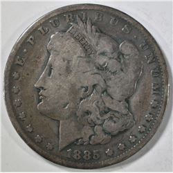 1885-CC MORGAN DOLLAR  VG