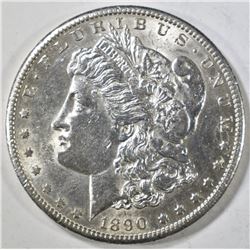 1890-S MORGAN DOLLAR  BU