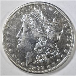 1896-S MORGAN DOLLAR  AU