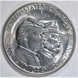 1936 GETTYSBURG COMMEM HALF DOLLAR  CH BU