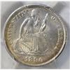 Image 2 : 1890 SEATED LIBERTY DIME  PCGS GENUINE