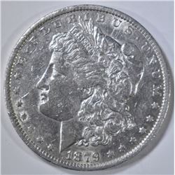 1879-O MORGAN DOLLAR  AU