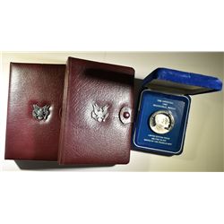 1983-84 PRESTIGE SETS & 1985 SILVER REAGAN MEDAL