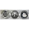 Image 3 : LOT OF 3 SILVER PROOF DOLLAR COMMEMS: