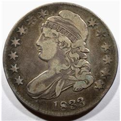 1833 BUST HALF DOLLAR VF