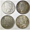 Image 1 : CIRC PEACE DOLLAR LOT: