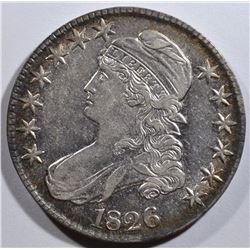 1826 BUST HALF DOLLAR XF/AU
