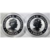 Image 2 : 2-2020 ONE OUNCE SILVER AUSTRALIA KOALA COINS
