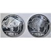 Image 2 : 2-2014 0NE OUNCE .999 SILVER INDIAN/BUFFALO