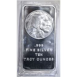 TEN OUNCE .999 SILVER BAR