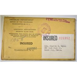 1958 U.S. MINT DOUBLE UNC SET ALL ORIG PACKAGING