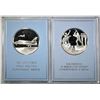 Image 2 : 2-FRANKLIN MINT STERLING SILVER MEDALS