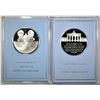 Image 3 : 2-FRANKLIN MINT STERLING SILVER MEDALS