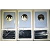 Image 1 : 3-FRANKLIN MINT STERLING SILVER MEDALS