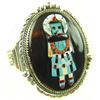 Image 1 : Zuni Inlay Bracelet - A & R Pinto